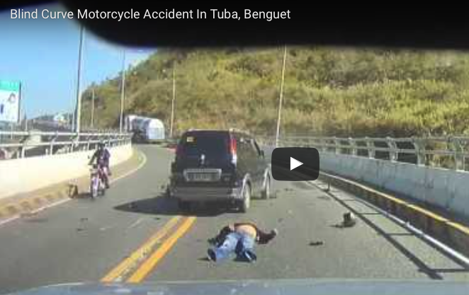 Brutal accidente motero por la negligencia de un conductor